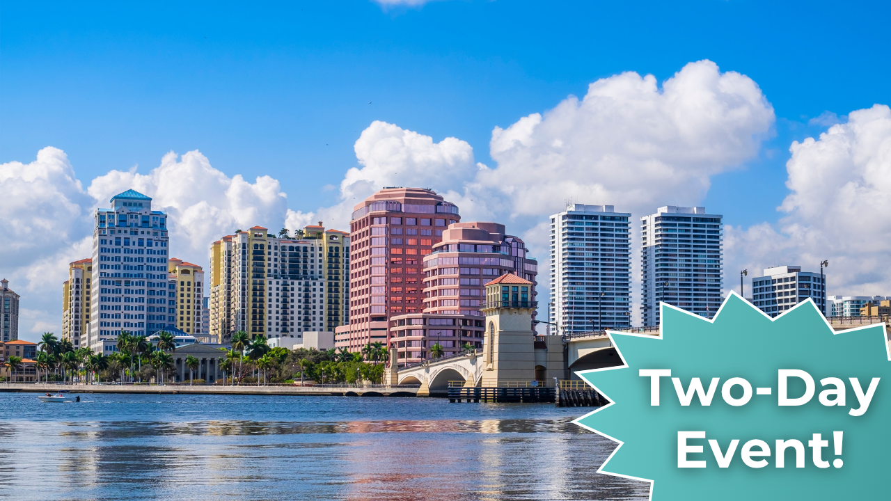 West Palm Beach, FL skyline - Two-Day Event